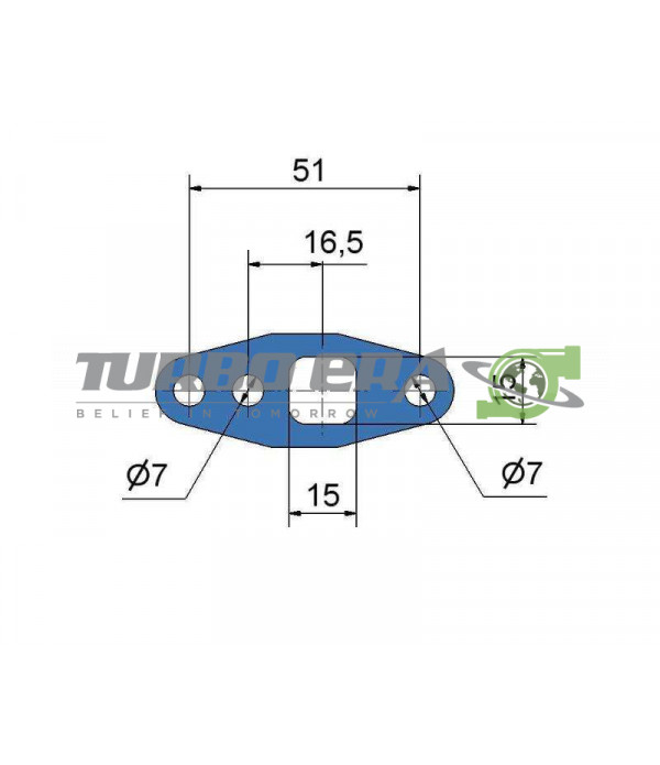 № 2505201   турбіни Toyota 1.4D, BMW 1.4D