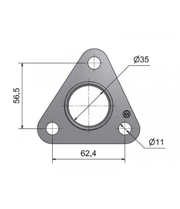 прокладки турбіни Opel 1.7D Z17 49131-06003, 49131-06016, 49131-06007, 49131-06013, 49131-06006, 49131-06004